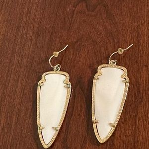 Kendra Scott Vintage Skylar Earrings - White